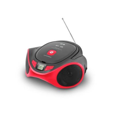 REPRODUCTOR CD SPC CLAP BOOMBOX ROJO - 2X 1.5W RMS - USB - AUX