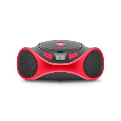 REPRODUCTOR CD SPC CLAP BOOMBOX ROJO - 2X 1.5W RMS - USB - AUX