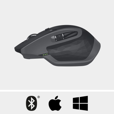 Ratón Inalámbrico por Bluetooth Logitech MX Master 2S/ Batería