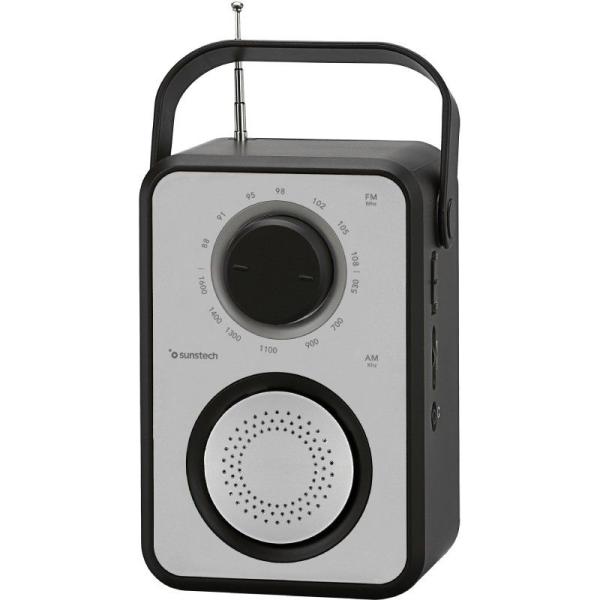 Radio Portátil Sunstech RPR1170/ Plata