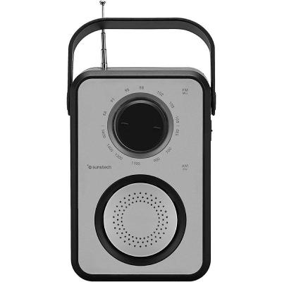 Radio Portátil Sunstech RPR1170/ Plata