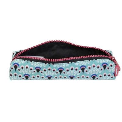 Estuche Portatodo Milan Mini Peacock/ 20 x 4.5 x 5cm/ Turquesa