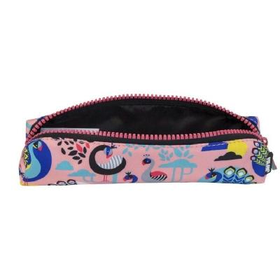 Estuche Portatodo Milan Mini Peacock/ 20 x 4.5 x 5cm/ Rosa