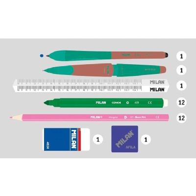 Kit 4 Estuches Portatodo Milan Copper III/ 225 x 115 x 110mm/