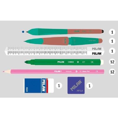 Kit 4 Estuches Portatodo Milan Copper III/ 225 x 115 x 110mm/