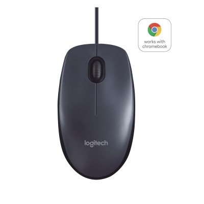 Ratón Logitech B100 OEM/ Hasta 800 DPI