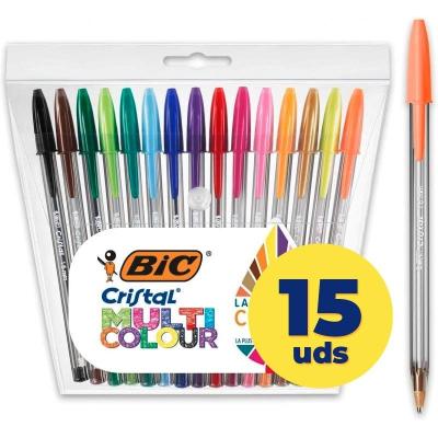 Bolígrafos de Tinta de Aceite Bic Cristal Multicolour 964899/