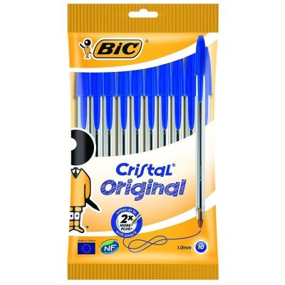 Bolígrafos de Tinta de Aceite Bic Cristal Original 830863/ 10