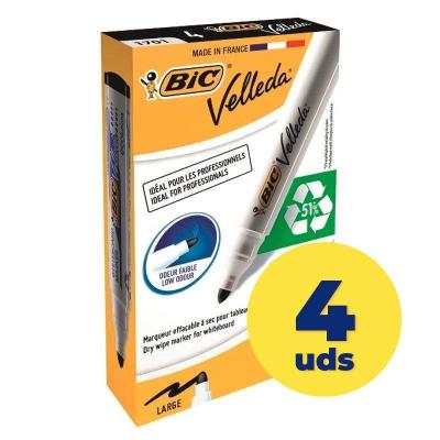 Rotulador Punta de Fibra para Pizarra Bic Velleda 904941/