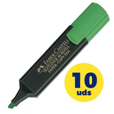 Caja de Marcadores Fluorescentes Faber Castell Textliner 48