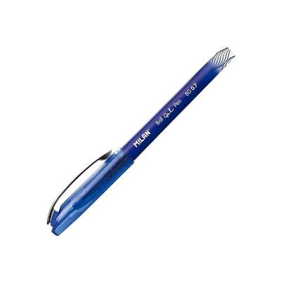 BOLÍGRAFO DE GEL CON PUNTA 0.7MM AZUL - ESCRITURA SUAVE Y