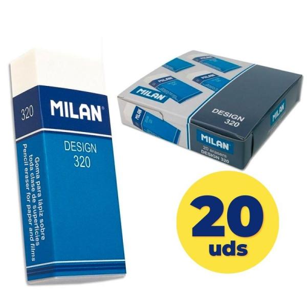 Goma de Borrar Milan CPM320/ 20 unidades