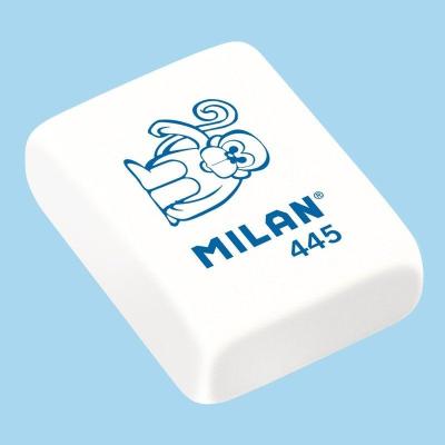 Caja de Gomas de Borrar Milan CMM445/ 45 unidades/ Blanca