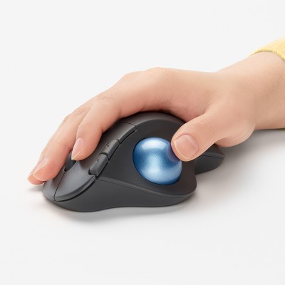 Ratón Trackball Inalámbrico por Bluetooth Logitech ERGO M575/