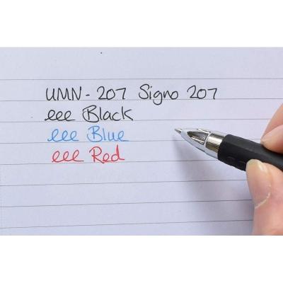 Bolígrafo de Tinta de Gel Retráctil Uni-Ball Signo UMN207/ Negro