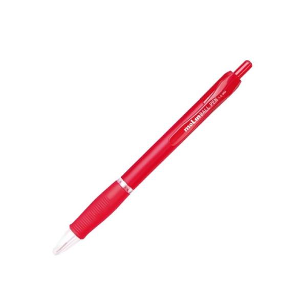 BOLIGRAFO RETRACTIL MOLIN 1 MM ROJO