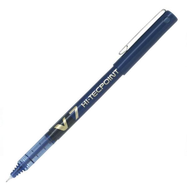 ROTULADOR BOLIGRAFO TINTA LIQUIDA PILOT V7 AGUJA 0.7MM AZUL