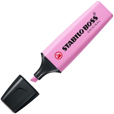 Marcador Fluorescente Stabilo Boss Original/ Fucsia Helado