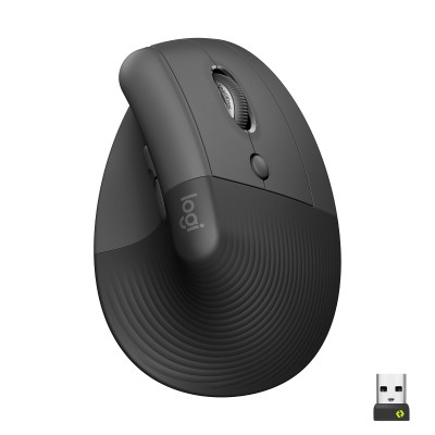 Ratón Ergonómico Inalámbrico por Bluetooth/ 2.4GHz Logitech