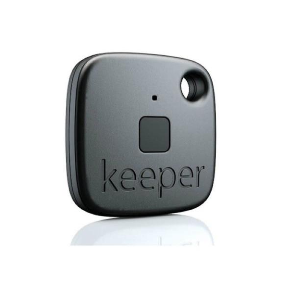 LLAVERO LOCALIZADOR GIGASET G-TAG KEEPER NEGRO - BLUETOOTH -  LUZ LED - PULSADOR - RESONADOR ACÚSTICO - COMPATIBLE ANDROID/IOS