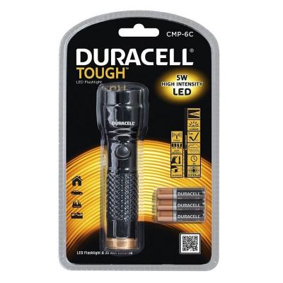 LINTERNA DE BOLSILLO DURACELL TOUGH CMP-6C - ILUMINACIÓN LED -