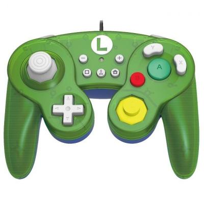 CONTROLADOR HORI BATTLE PAD LUIGI PARA NINTENDO SWITCH -