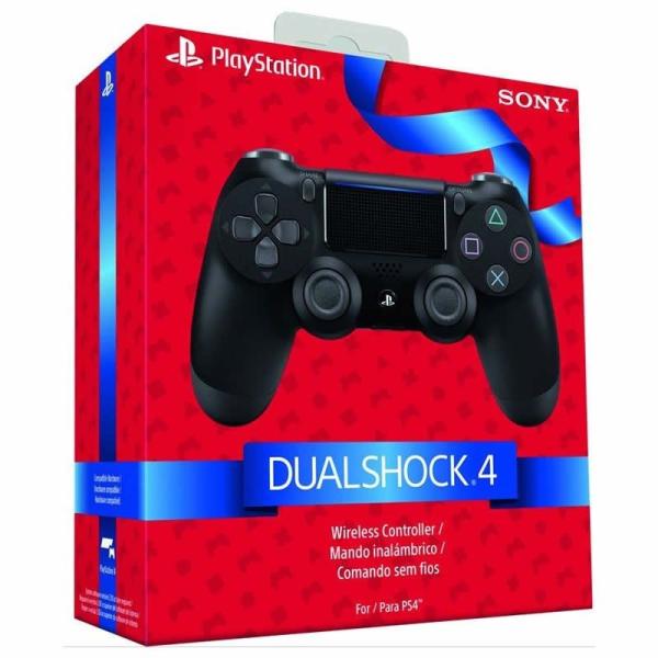 Gamepad Sony DualShock 4 V2 Inalámbrico para PS4/ Negro Azabache