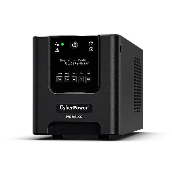 SAI Línea Interactiva Cyberpower PR750ELCD/ 750VA-675W/ 6 Salidas/ Formato Torre