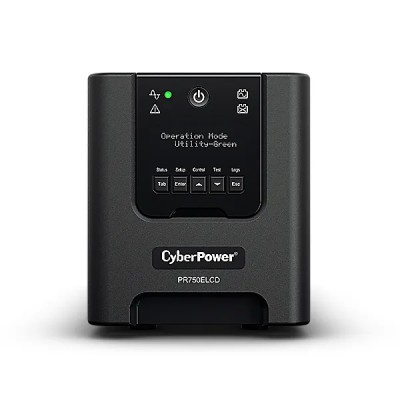 SAI Línea Interactiva Cyberpower PR750ELCD/ 750VA-675W/ 6