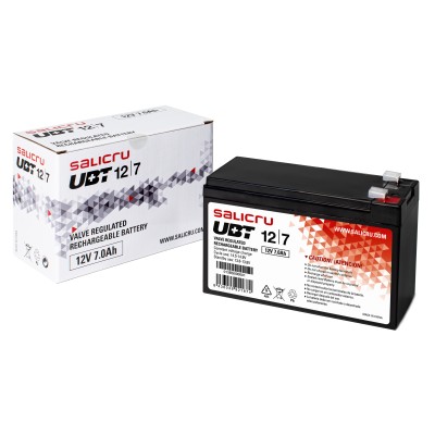 Batería Salicru UBT 12/7 V2 compatible con SAI Salicru según