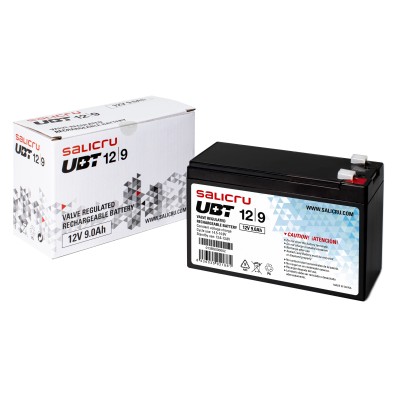 Batería Salicru UBT 12/9 compatible con SAI Salicru según