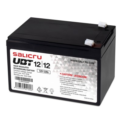 Batería Salicru UBT 12/12 compatible con SAI Salicru según