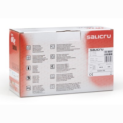 SAI Línea Interactiva Salicru SPS 500 ONE V2/ 500VA-240W/ 2