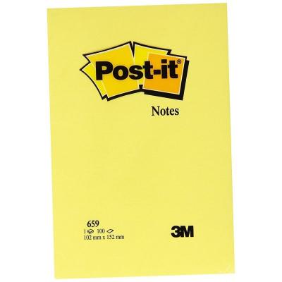 NOTAS ADHESIVAS NOTAS ADHESIVAS POST-IT CANARY YELLOW FORMATO