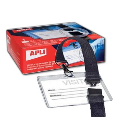 Identificadores de Plástico Apli 11744/ 90 x 56mm/ 25 uds/ para