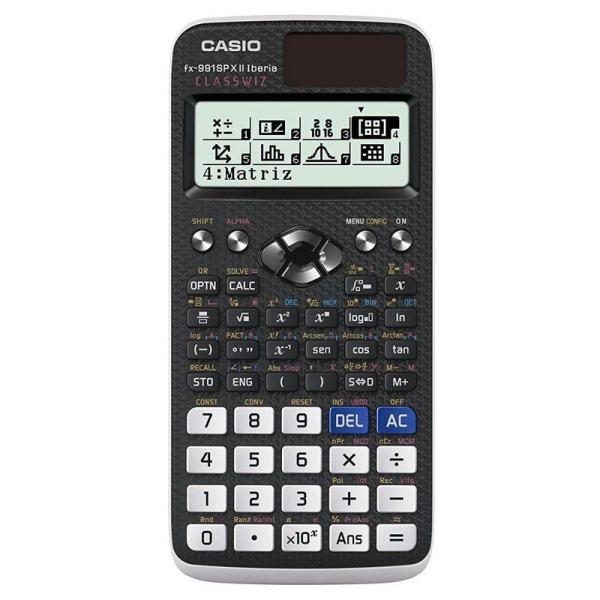 Calculadora Científica Casio ClassWiz FX-991SPX Iberia II/ Blanca y Negra