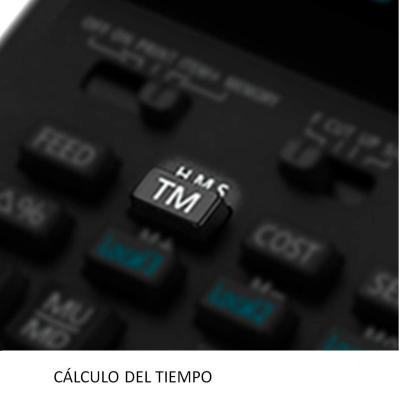 Calculadora con Impresora Casio DR-420RE/ Negra