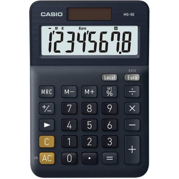 Calculadora Casio MS-8E/ Negra