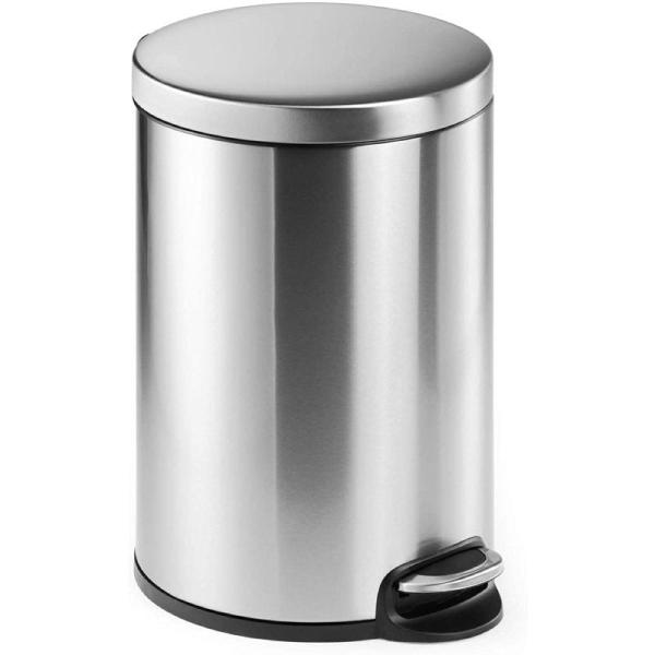 Papelera Durable Pedal Bin Stainless Steel 20/ 20L/ Plata