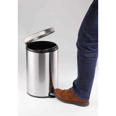 Papelera Durable Pedal Bin Stainless Steel 20/ 20L/ Plata