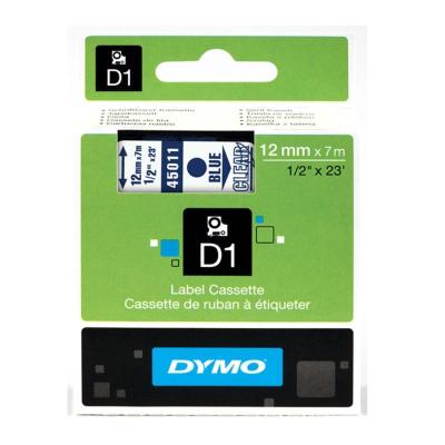 CINTA ROTULADORA AUTOADHESIVA DYMO D1 12MM X 7 METROS DE