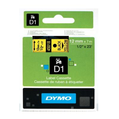 CINTA ROTULADORA AUTOADHESIVA DYMO D1 12MM X 7 METROS DE