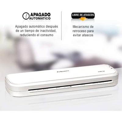 Plastificadora Fellowes L125 5640701/ hasta A3 y 125 Micras/