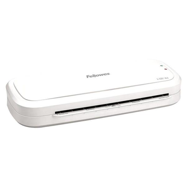 Plastificadora Fellowes L125 5737201/ hasta A4 y 125 Micras/ Blanca