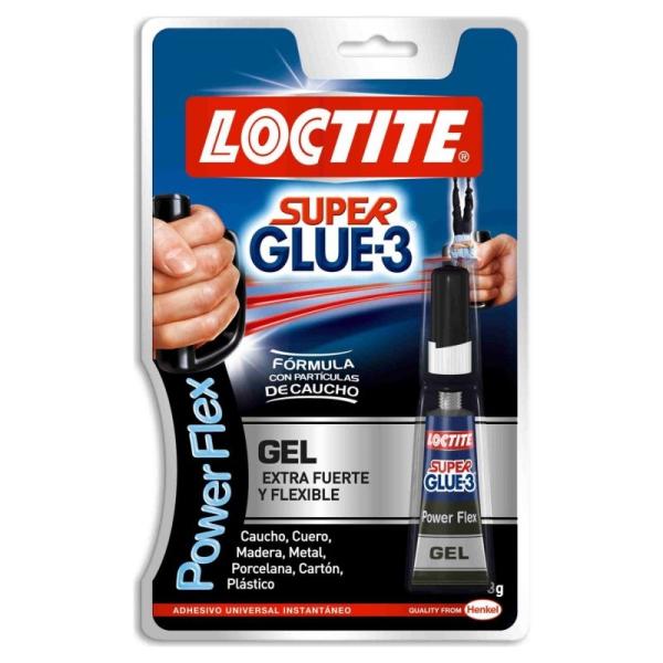 Pegamento en Tubo Loctite Power Flex/ 3g