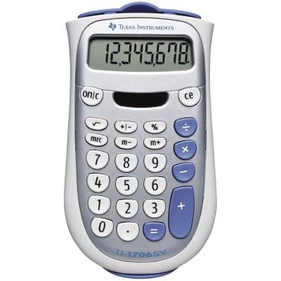 Calculadora Texas Instruments TI-1706 SV/ Plata