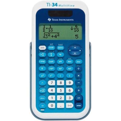 Calculadora Científica Texas Instruments TI-34 MultiView/ Azul