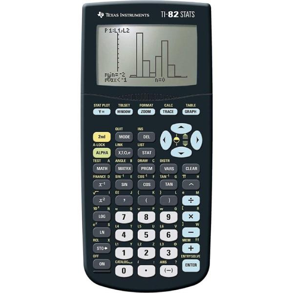 Calculadora Gráfica Texas Instruments TI-82 Stats/ Negra