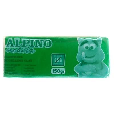 Plastilina Alpino Modela/ 150g/ Verde