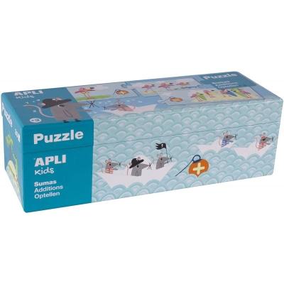 Puzle Sumas Naufragos Apli Kids 14771/ 30 Piezas + 10 Secuencias